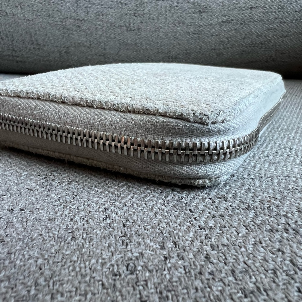 Chanel Gray Deauville Tweed Wallet - Picture 12 of 12